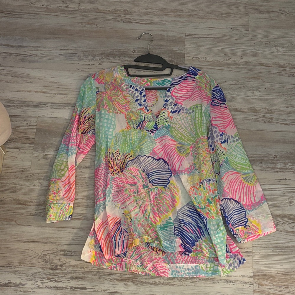 Lilly Pulitzer Multicolor Long Sleeve Top